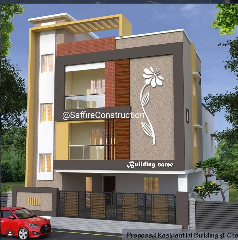 Besant Nagar Courtyard Home